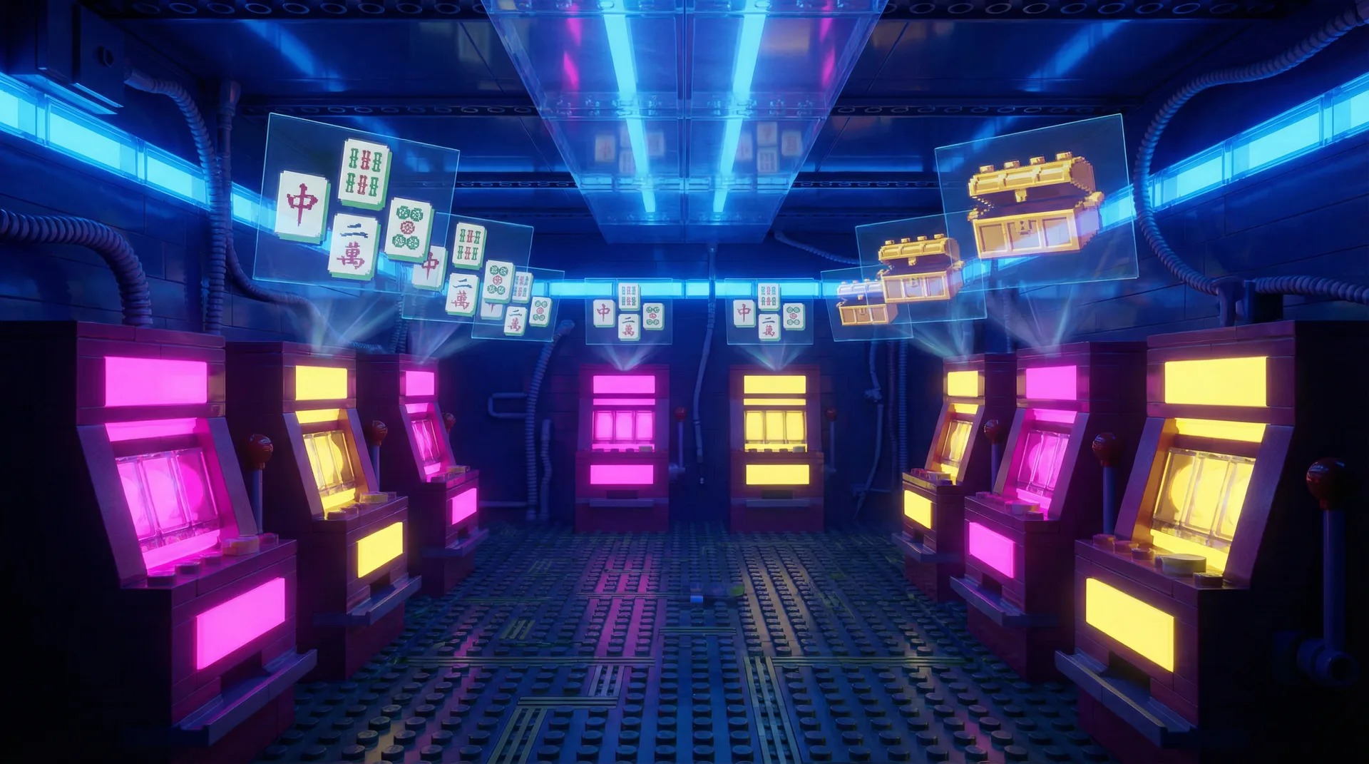 抢庄牛牛 问鼎棋牌积木娱乐城街区